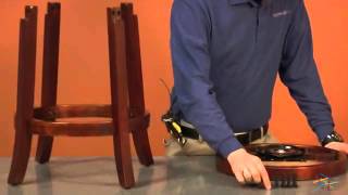 Assembly Video Boraam Augusta 24 in Swivel Counter Stool [upl. by Johan]