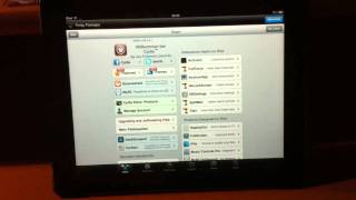 StandardApps auf dem iPad  Cydia Tweak Review 1 [upl. by Anaid]