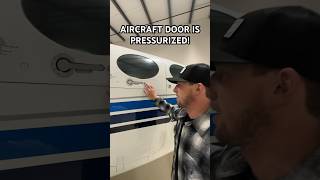 Aircraft Pressurization The Door Explained Pilot and Aviation Training aviation flighttraining [upl. by Leanora270]