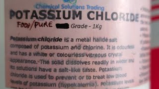 Potassium Chloride  How to use [upl. by Boucher]