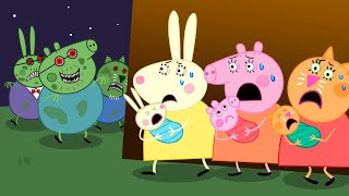 Peppa pig Zombies At Hospital  Sad Story of Peppa Pig  Peppa Pig Funny Animation [upl. by Ruelle]