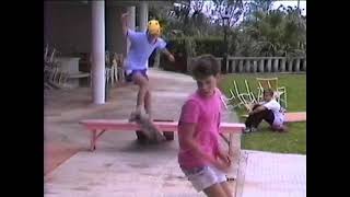 Skateboarding Mini Bones Brigade Belmont Hotel Bermuda 1987 [upl. by Ayital412]