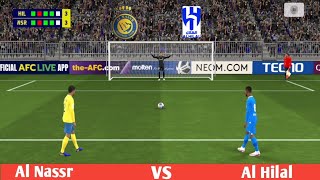 🔥Al Nassr vs Al Hilal full penalty kick  NAS vs HIL FULL HIGHLIGHTS⚽  Ronaldo vs Neymar jr [upl. by Granese]