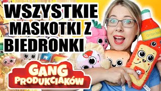 WSZYSTKIE MASKOTKI Z BIEDRONKI GANG PRODUKCIAKÓW biedronka gangprodukciakow [upl. by Ythomit401]