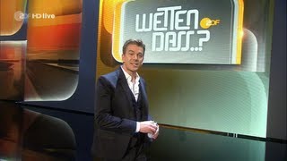 ZDF Wetten dass 2012 komplette Show aus Düsseldorf mit Markus Lanz vom 061012 in HD [upl. by Florella681]