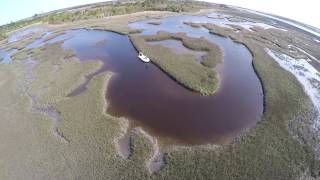 FreshSalt Fishing NC Redfishing with Captain John Mauser [upl. by Garrek]