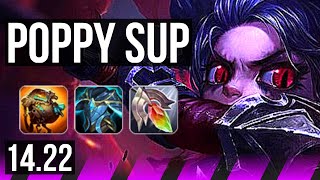 POPPY amp Corki vs MAOKAI amp Smolder SUP  KR Master  1422 [upl. by Brace]