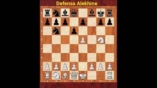 CATACLISMO EN LA DEFENSA ALEKHINE [upl. by Sparky]