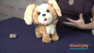 FurReal Friends Bouncy My HappytoSeeMe Pup from Hasbro [upl. by Etnovaj379]