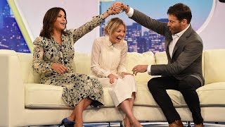 Mariska Hargitay amp Kaitlin Doubleday Join Harry Connick Jr [upl. by Eynttirb985]