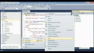 visual studio 2010 aspx cs web form [upl. by Etteuqal]