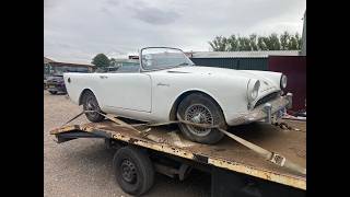 Sunbeam Alpine Recommission Part 1 10 Years In a Garage How Has It Fared [upl. by Oilla]