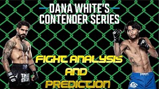 Contender Series Alberto Montes vs Carlos Calderon Fight Analysis amp Prediction Week 8 [upl. by Darraj]