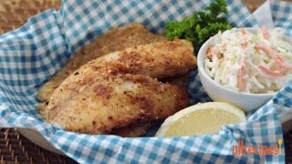 How to Make Fried Tilapia  Fish Recipes  Allrecipescom [upl. by Isej]