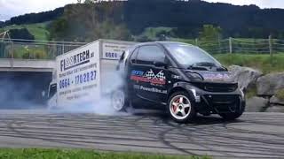 Smart Car with Hayabusa Turbo Engine [upl. by Ased]