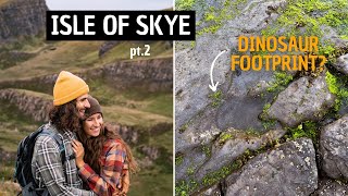 Isle of Skye  Quiraing Mealt Falls and Dinosaur Footprints  Van Life Scotland [upl. by Tewell]