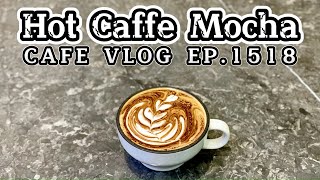 Cafe Vlog EP1518  Hot Caffe Mocha  Coffee mocha  Mocha drinks  Barista Skills [upl. by Ripley]