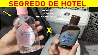 DICA BANHEIRO PERFUMADO E BRILHANDO 24 HORAS FAZENDO ISSO UMA UNICA VEZ [upl. by Chrisy678]