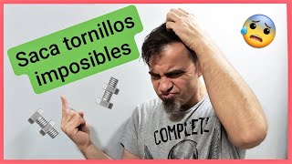 Como SACAR TORNILLO ROTO con un EXTRACTOR muy FACIL 2020 [upl. by Galasyn205]