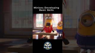 Minions Learning Basic Skills 🥋😂 shorts [upl. by Bergin186]