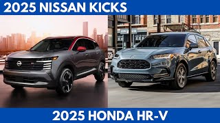 The 2025 Nissan Kicks Vs 2025 Honda HRV A Subcompact SUV Comparison [upl. by Gifford105]