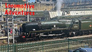 Mainline Adventures class 40013 And Steam Engine 34046 Braunton And A few surprises… 31824 [upl. by Engracia]