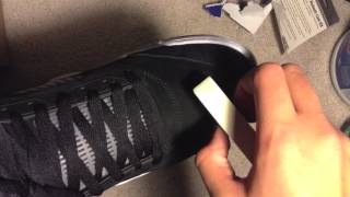 Getting stains out of Jordan Oreo 5 with JT Foote Kit [upl. by Oicnoel11]