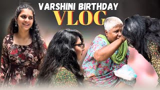 Varshini’s birthday vlog🔥 food distribution🫶🏻 soundarya with varshini [upl. by Nayve282]