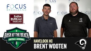 Havelocks Brent Wooten 2024 Bash at the Beach Football Jamboree [upl. by Arriat]