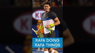 Rafael Nadal the ARTIST 🎨 [upl. by Irolav563]