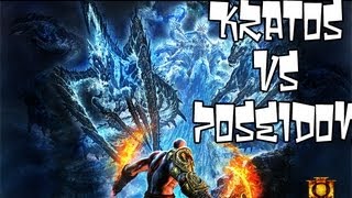 God of War 3  Kratos vs Poseidon  Evanescence  Bring Me To Life  By Hunterzylon [upl. by Barabas]