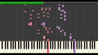 Salieris March to Mozart Amadeus  Synthesia Piano Tutorial 🎵 [upl. by Ahsatel348]