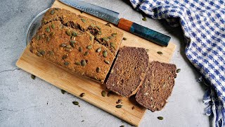 Do You Have Lentils Make This Amazing PROTEIN BREAD [upl. by Leinad]