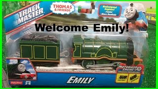 Emily from Thomas and Friends TrackMaster Unboxing and First Run on ToyStew [upl. by Emersen]