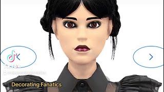 LOWES Lowe’s 2024 Halloween  DISNEY Wednesday Addams Animatronic Prop DEMO VIDEO halloween disney [upl. by Heddie]