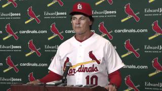 Tony LaRussa Walks Out on Reporters [upl. by Nylednarb]