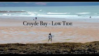 Croyde Bay  low tide  5th July [upl. by Min]