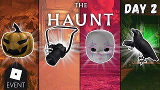 How To Get All Day 2 Accessories in The Haunt Roblox Event [upl. by Naols]