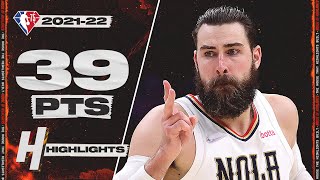 Jonas Valanciunas CAREERHIGH 39 PTS 15 REB 7 THREES Full Highlights vs Clippers 🔥 [upl. by Alexandr]