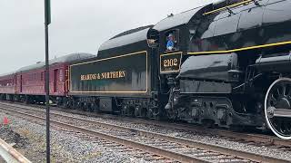 Reading and Northern T1 2102 in Nesquehoning ready for this morning’s excursion [upl. by Deanne]