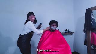 New Video  How to shave your customers head properly  Lizeth the Barberette [upl. by Zahc982]