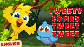 Tweety comes tweet tweet  Tweet Tweet Little Birdie Song  MikuTV Rhymes [upl. by Sartin]