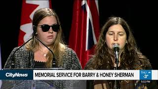 Memorial service for Barry amp Honey Sherman [upl. by Fleta]