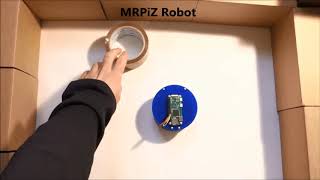 MRPiZ  raspberry pi robot  obstacle avoidance [upl. by Fatima918]