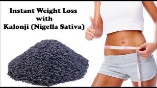 Instant Weight Loss with Kalonji  How to Use Kalonji Nigella Sativa for belly fat loss [upl. by Sleinad139]