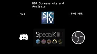 Les screenshots lenregistrement et le streaming en HDR Special K SKIV OBS Eng Subs [upl. by Atiken199]