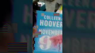 Colleen Hoover November 9 saqibbookdepot booklovers books potterylove onlinebookstore book [upl. by Etnoid]