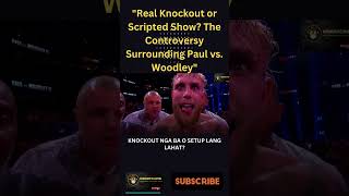 Paul vs Woodley Knockout EXPOSED The Truth Will Surprise You [upl. by Nicolea713]