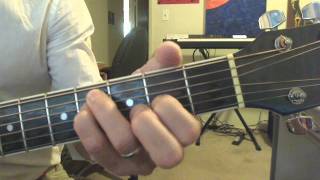 Guitar 1 Lesson 6 Fm open chord tutorial [upl. by Trauts690]