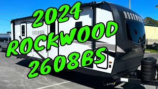 NEW 2024 ROCKWOOD ULTRA LITE 2608BS TRAVEL TRAILER FOREST RIVER Dodd RV FRONT KITCHEN SHOW [upl. by Saiasi]